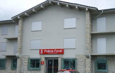 Comisaría de la Policía Foral en Alsasua.