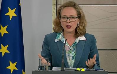 La vicepresidenta de Asuntos Económicos, Nadia Calviño.