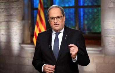 Torra insiste en la independencia y pide un acto de disculpa por el fusilamiento de Companys