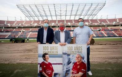 Osasuna presenta la campaña de socios "100 años contigo"