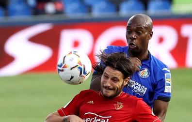 Fotos del partido Getafe-Osasuna en el Coliseum Alfonso Pérez.