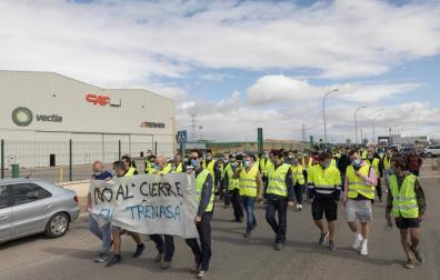 Trenasa, en Castejón, anuncia su cierre y el despido de 110 empleados