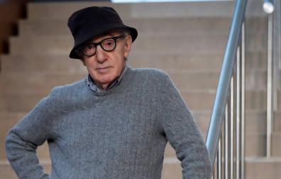 Woody Allen, al inicio de su último rodaje en San Sebastián.