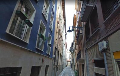 Calle Lindachiquia de Pamplona.