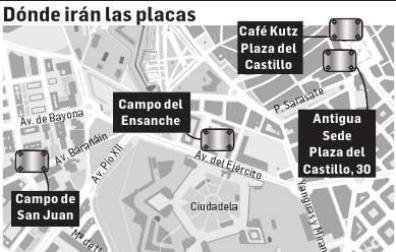 Dónde irán las placas