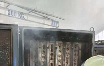 Sofocado un incendio en una fábrica de Lakuntza