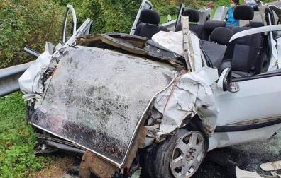Un fallecido en un accidente de tráfico en Amaiur (Baztan)