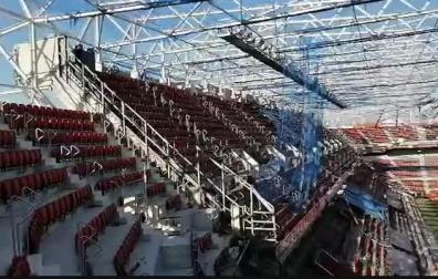 Así estan las obras de El Sadar a una semana del Centenario