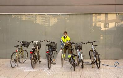 El Ayuntamiento de Pamplona intensifica la descontaminación biológica