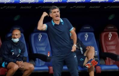 José Luis Mendilibar, entrenador del Eibar.