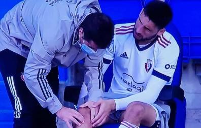 Preocupa la rodilla derecha de Calleri