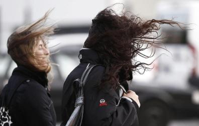 Navarra registra rachas de viento que superan los 80 km/h