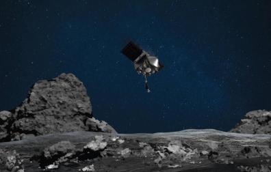 Una sonda de la NASA recoge muestras por primera vez de un asteroide