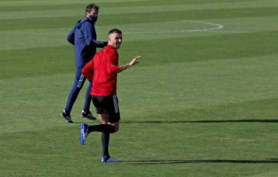 Oier: "El partido ante el Athletic será de alta intensidad y ritmo"