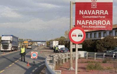 Control con Aragon: De Navarra a Aragón, pero con justificante