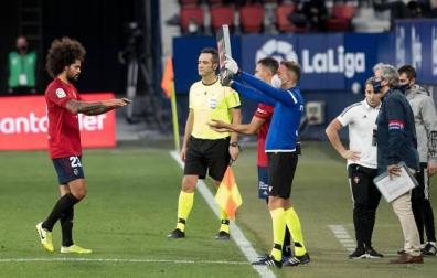Aridane sufre un fuerte esguince de rodilla