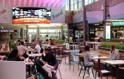 Normalidad ante la reducción del aforo en los centros comerciales