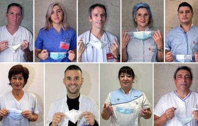 José Javier Lorza, María Ramos, Íñigo Les, Camino Induráin, Ángel Muñoz, Susana Fernández, Mikel Jorajuría, Mar Ruiz y Manuel Rey.