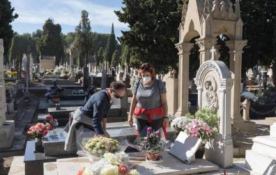 Los tudelanos escalonaron sus visitas durante toda la semana y eso evitó aglomeraciones este domingo
