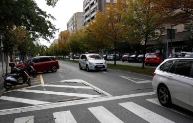 La policía y la fiesta del edredón en un piso de la calle Esquíroz