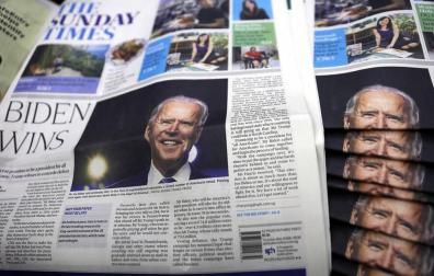 Los líderes mundiales felicitan a Biden por su victoria