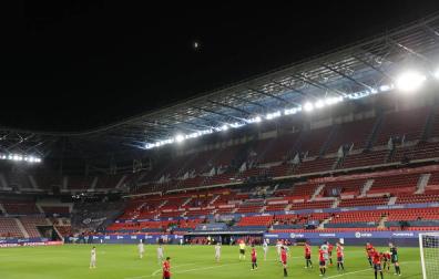 El porcentaje de puntos de Osasuna crece en el 'nuevo' fútbol
