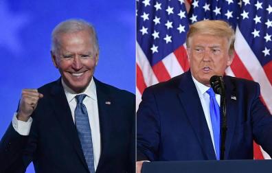 Trump y Biden mantienen diferencias mínimas en los estados decisivos