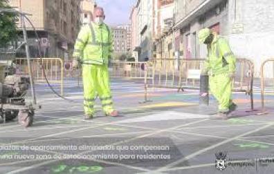 Reurbanización en las calles Manuel de Falla y Río Urrobi