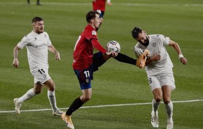 Osasuna-Huesca en directo: sigue la narración minuto a minuto