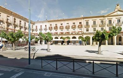 Plaza Francisco de Navarra de Tafalla.