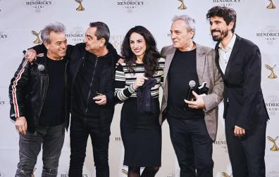 Los Yago premian la trayectoria en el cine de los Hombres G