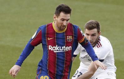 Puntuación de los jugadores de Osasuna contra el F.C. Barcelona