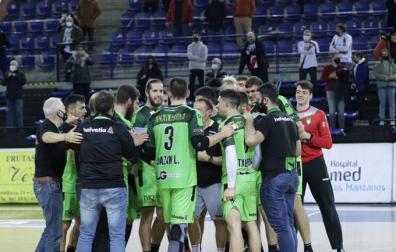 Helvetia Anaitasuna frena la racha del Logroño con un triunfo incontestable