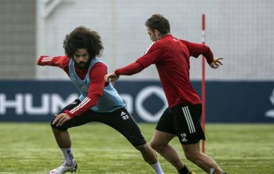 Aridane completa la sesión con normalidad