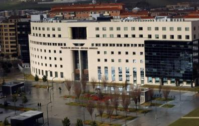 La Audiencia Territorial de Navarra, donde el juez Fermín Otamendi instruye el 'Caso Osasuna'.