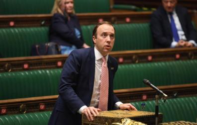 El ministro británico de Sanidad, Matt Hancock.