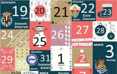 Osasuna jugará 7 veces en 25 días que pueden marcar la temporada