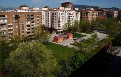 La plaza Félix Huarte de Pamplona