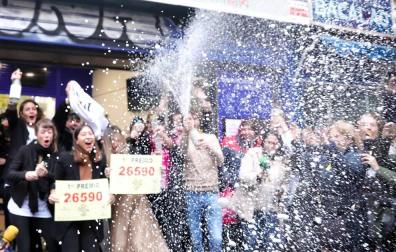 Lluvia de millones en toda España con el sorteo de la Lotería de Navidad 2019.