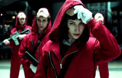 Escena de 'La casa de papel'.