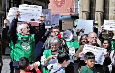 La PAH alerta de una "segunda fase de desahucios" en Navarra
