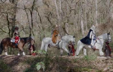 Melchor, Gaspar y Baltasar han sido vistos en unas montañas cercanas a la frontera con Navarra.