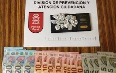 Detenido un joven de 16 años en Pamplona por tráfico de drogas
