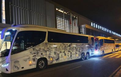 Indignación en el Real Madrid al quedar atrapados en Barajas