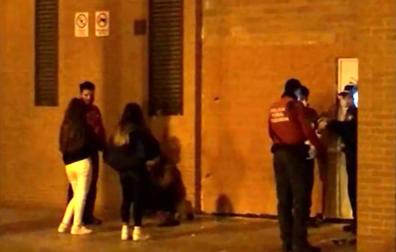 La Policía acude a un hotel de Pamplona por un paciente confinado que quería irse del lugar