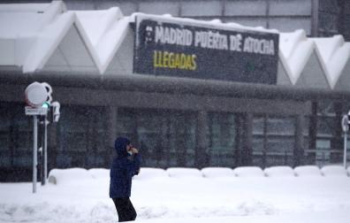 El servicio ferroviario de Pamplona a Madrid y Barcelona sigue suspendido