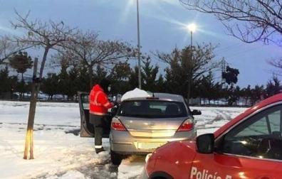 Denunciado por positivo drogas tras pararse en medio de la vía en Cascante