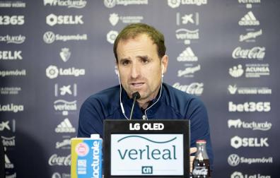 Jagoba Arrasate: "Osasuna también es esto, luchar ante la adversidad"