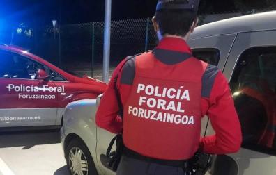 Policía foral denuncia por exceso de velocidad el 6% de los vehículos controlados 
