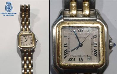 Detenido por sustraer un reloj de 9.000 euros y por varios robos en vehículos